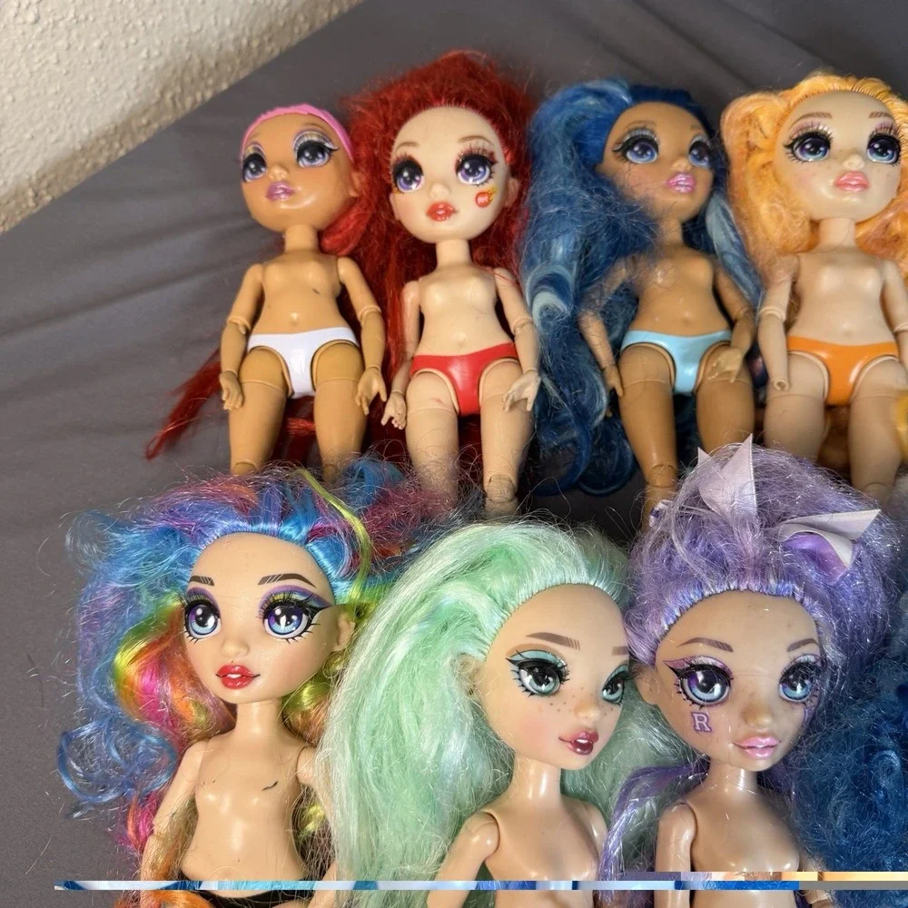 Rainbow High Dolls Lot Of 10 Avery‎ Styles Ruby Anderson Skyler Bradshaw River